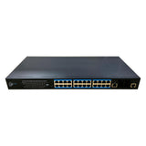 Drnet Csge28l2-24p-370w Switch Poe 24 Puertos Gigabit + 4 Sfp Gigabit 370w Gestionable Layer2