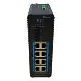 Drnet Isge10-8p-240w Switch Poe+ Industrial 8 Puertos Gigabit +2sfp Gigabit 240w No_gestionable