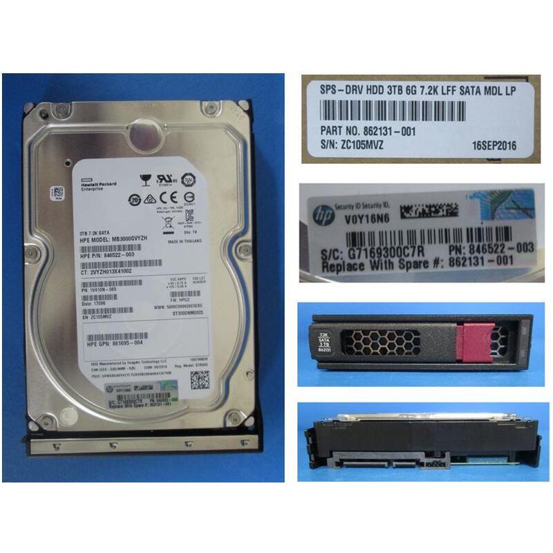 Drv Hdd 3tb 6g 7.2k Lff Sata