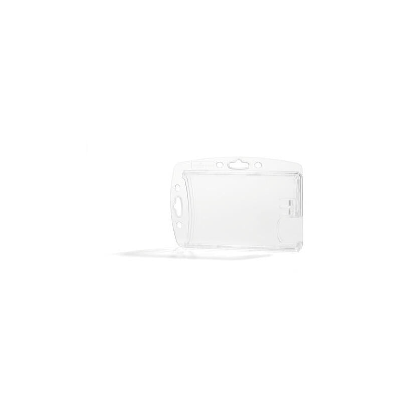 Durable Caja Doble Para 2 Tarjetas De Identificación De Empresa 54x85mm Pack De 10