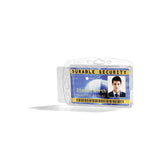 Durable Caja Doble Para 2 Tarjetas De Identificación De Empresa 54x85mm Pack De 10