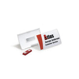Durable Namensschild Click Fold M Magnet 40x75mm 10 St