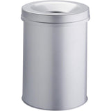 Durable Papelera Safe Redondo 30 Liter Gris