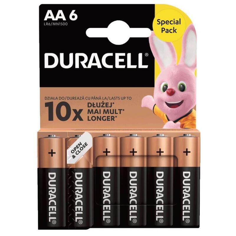 Duracell Basic Aa/Lr6 Blister 6pcs