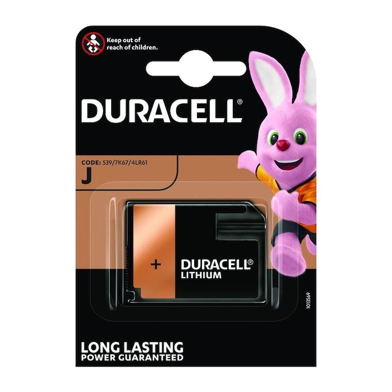 Duracell Pila Alcalina 4lr61 7k67 J 6v Blister*1