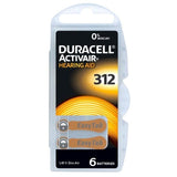 Duracell Pila Audiofono Da312 1,45v Activair 0%Mg Blister*6