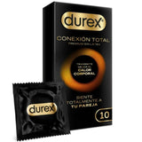 Durex - Conexión Total Ultra Fino Plus Sin Látex 10 Unidades