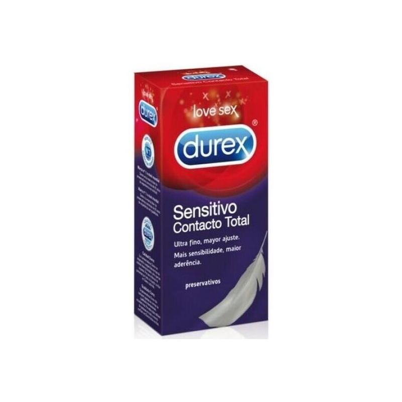 Durex - Sensitivo Contacto Total 6 Unidades