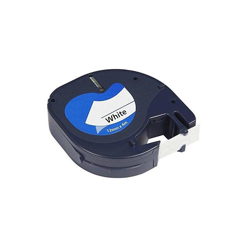 Dymo Letratag 91201 Negro/Blanco Cinta Rotuladora Generica S0721610