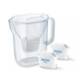 Dzbanek Filtrujacy Brita Style Essential+2 Wklady Maxtrapro Pp (2,4l Bialy)