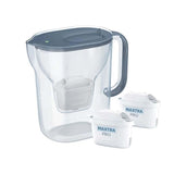 Dzbanek Filtrujacy Brita Style Essential+2 Wklady Maxtrapro Pp (2,4l Ciemnoazul)