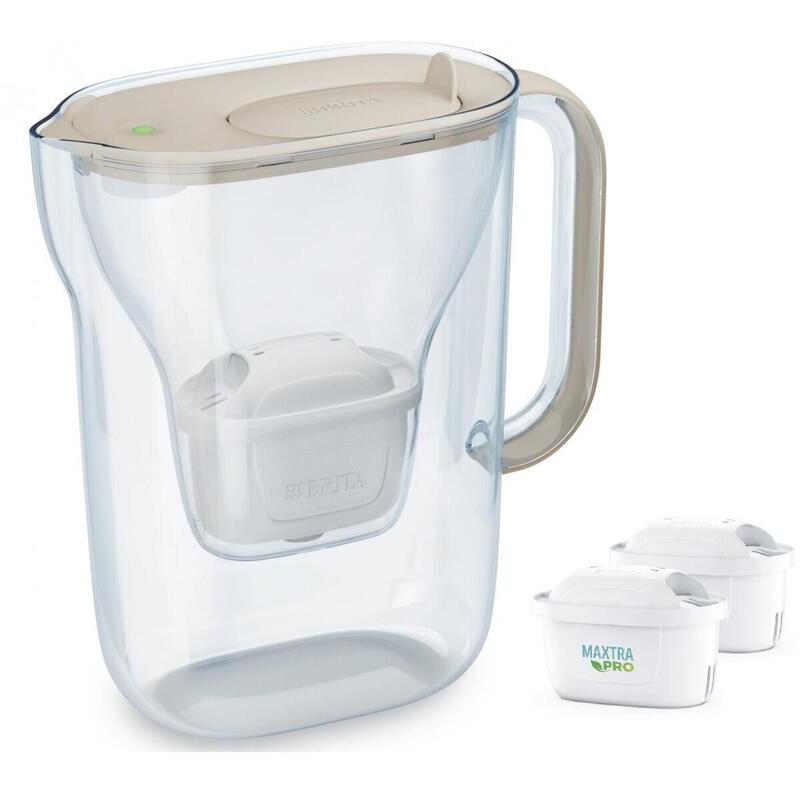 Dzbanek Filtrujacy Style Essential 2.4l + 2 Wklady, Piaskowy