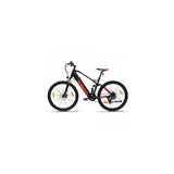 E Bike Full 29  Negro Rojo