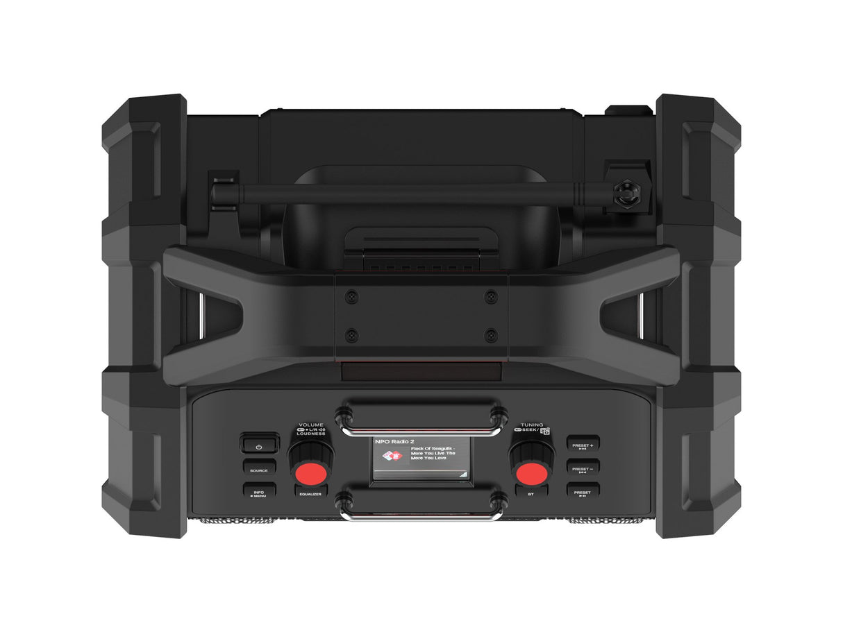 EAN 8719689465629 - Perfectpro ROCKTAGON Lugar de trabajo Digital Negro, Rojo imagen 12