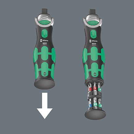 EAN 4013288221834 - Wera 05004280001 llave de carraca 13 pieza(s) Negro, Verde imagen 5
