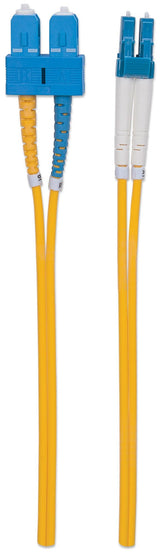 EAN 0766623473729 - Intellinet 473729 Cable de fibra óptica e InfiniBand 5 m LC SC Amarillo imagen 4