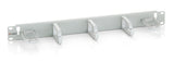 Pasacables Equip 19" 1u 5 Anillas Gris Claro