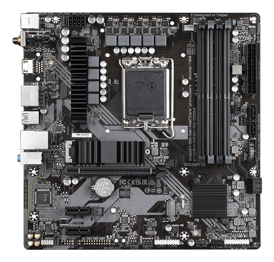 Placa Base Gigabyte B760m Ds3h Ax 1700 Matx 4xddr4
