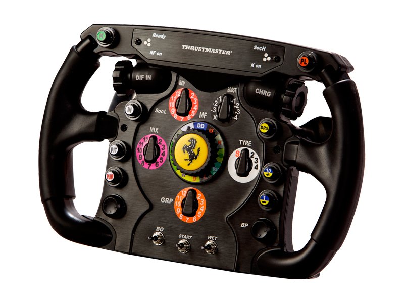 Thrustmaster Ferrari F1, Volante, Pc,Playstation 3, Analógico, Inalámbrico, Rf
