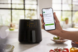 EAN 8710103975571 - Philips Essential HD9280/70 freidora Sencillo 6,2 L 2000 W Freidora de aire caliente Negro, Plata imagen 8
