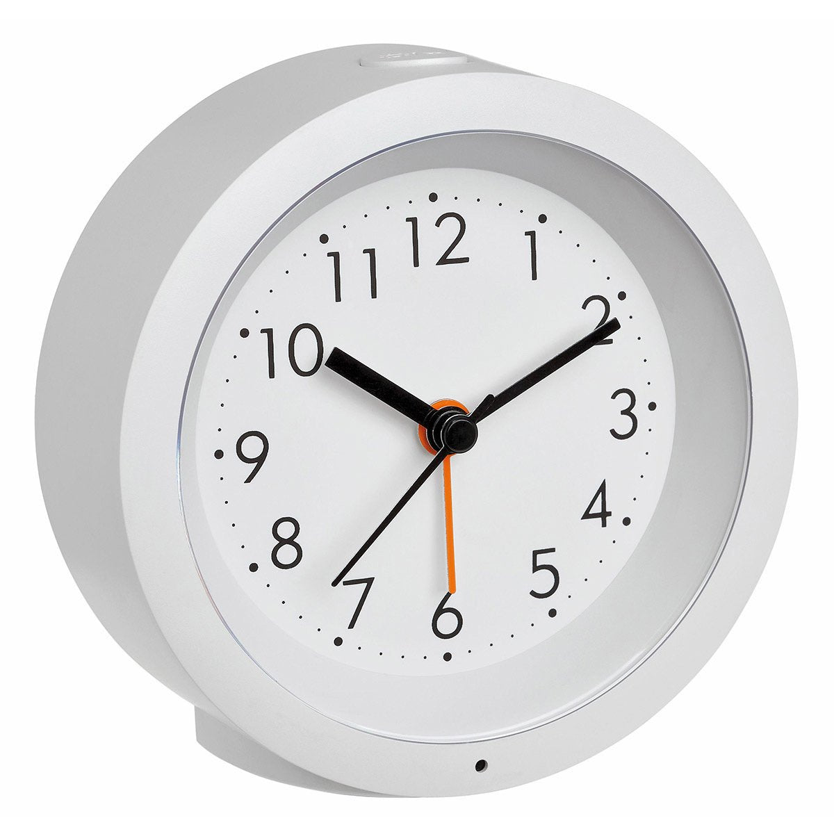 Tfa 60.1029.02 Quarz Despertador Blanco Alarmzeiten 1 Leisegang-Uhrwerk
