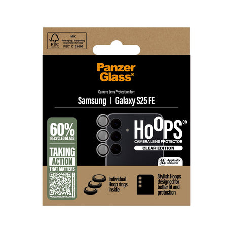 EAN 5715685031588 - PanzerGlass ® Hoops® Camera Lens Protector Transparent Samsung Galaxy S25 FE 5G Protector de pantalla 1 p imagen 3