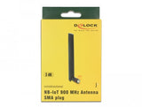 Delock Nb-Iot 900mhz Antenne Sma Stecker 3 Dbi Omnidirektional Mit Kippgelenk Schwarz