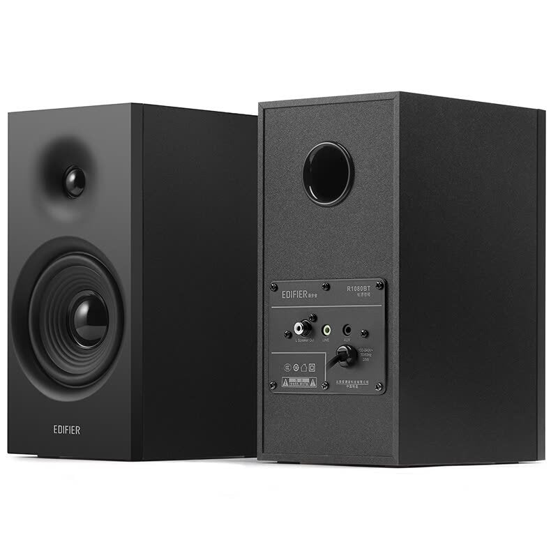 Altavoces Edifier Bookshelf R1080bt Negro, Bluetooth