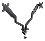 Soporte Mesa Pant. Gira Incli 2 Brazos 13-34 Negro