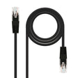 EAN 8433281003736 - Nanocable 10.20.0400-BK cable de red Negro 0,5 m Cat6e U/UTP (UTP) imagen 1