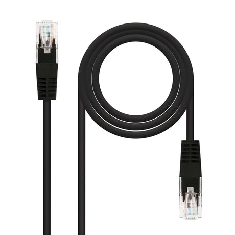 EAN 8433281003736 - Nanocable 10.20.0400-BK cable de red Negro 0,5 m Cat6e U/UTP (UTP) imagen 1