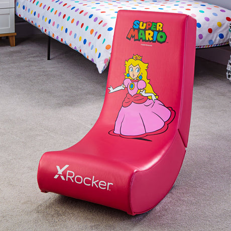 EAN 0094338201031 - X Rocker Video Rocker - Peach Silla gaming Rosa, Rojo imagen 2