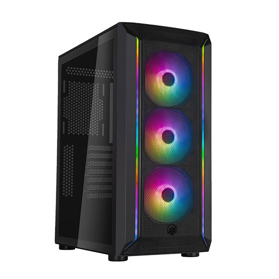 Caja Pc Silverstone Sst-Fa511z-Bg Fara 511z Midi Tower Negro