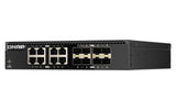 Qnap Qsw-3216r-8s8t Switch No Administrado L2 10g Ethernet [100/1000/10000] Negro
