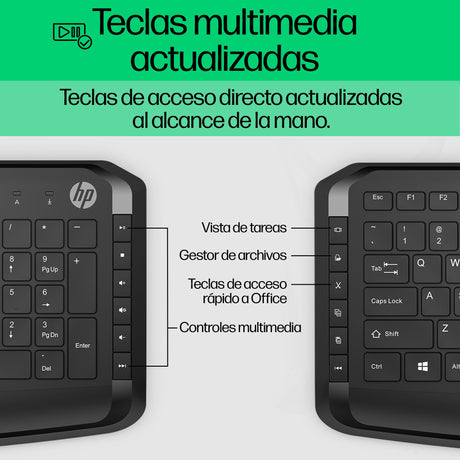EAN 0194721396204 - HP Pavilion Capri Combo Keyboard teclado Ratón incluido Universal USB Negro imagen 4