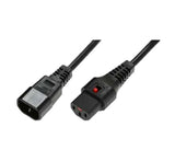 EAN 5420067302216 - NEXT UPS Systems 88033 cable de transmisión Negro 2 m C14 acoplador C13 acoplador imagen 1