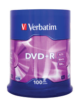 Verbatim Dvd+R 16x 4.7gb Tarrina 100 Unds 43551 (4)
