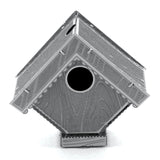 Maqueta 3d Metal Fascinations Bird House Montaje Sin Pegamento Ni Soldadura Maquetas 3d