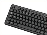 Teclado Oficina Usb Estándar Ck-Office-105t Negro