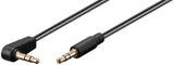 Logilink - Audio Cable 3.5 Stereo M/M 90 , 0.50 M, Azul