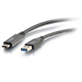 C2g 3ft Usb C To Usb A Cable Usb 3.2 5gbps M/M Cable Usb Usb Tipo A (M) A 24 Pin Usb-C (M) Usb 3.1 30 V 3 A 91.4 Cm Negro
