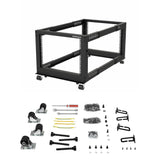 EAN 0065030887168 - StarTech.com 4POSTRACK8U armario rack Rack o bastidor independiente Negro imagen 6