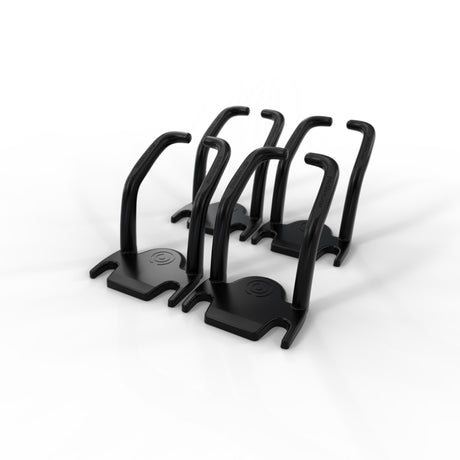 EAN 4262427630925 - PATCHBOX PONECATCH organizador de cables Estante Estribo guía de cables Negro 4 pieza(s) imagen 3