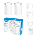 EAN 6971690791629 - Cudy AX1800 Doble banda (2,4 GHz / 5 GHz) Wi-Fi 6 (802.11ax) Blanco 1 Interno imagen 3