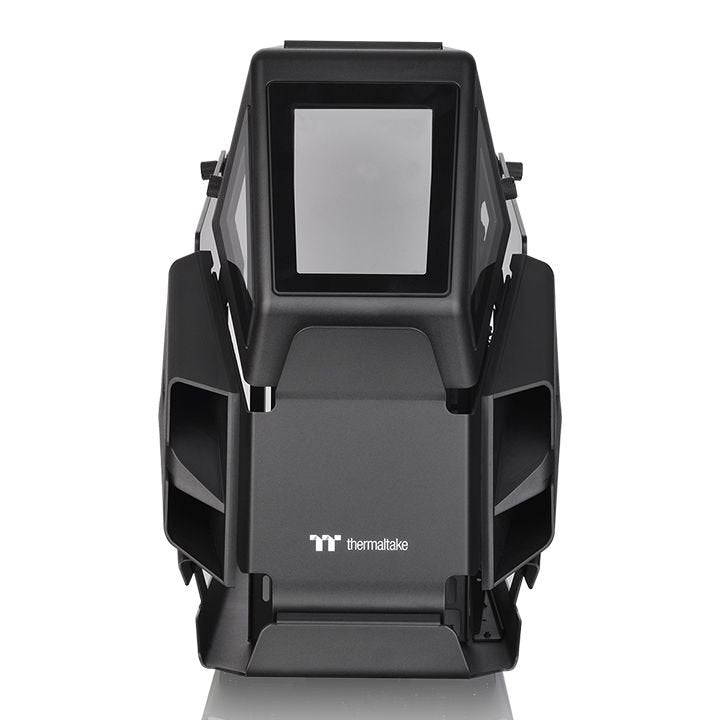 Caja Pc Thermaltake Torre M-Atx Ah T200 Negro 2xcristal Templado Ca-1r4-00s1wn-00
