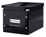 Leitz Caja De Almacenamiento Click&Store 10,0 L - 26,0 X 26,0 X 24,0 Cm Negro