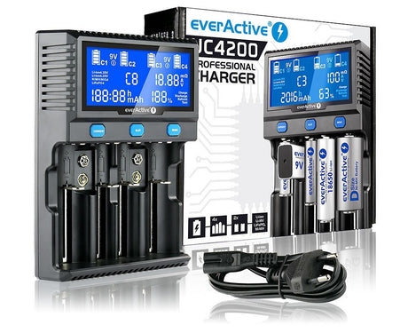 EAN 5903205772152 - Everactive UC-4200 cargador de batería Universal Corriente alterna imagen 2