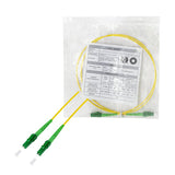 Logilink Fiber Simplex Patch Cord, Os2 Sm G.657.A2, Lc Apc To Lc Apc, 1 M