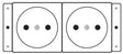 EAN 7291063018856 - Kramer Electronics TS-2DE toma de corriente imagen 1