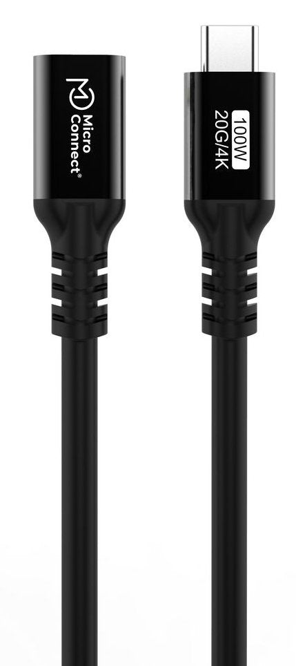 EAN 5715328133983 - Microconnect MC-USB3.2CC4-FA cable USB USB 3.2 Gen 2x2 4 m USB C Negro imagen 2